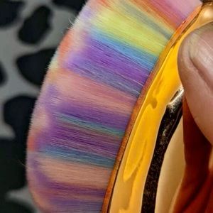 A unicorn playful fun a cute makeup brush